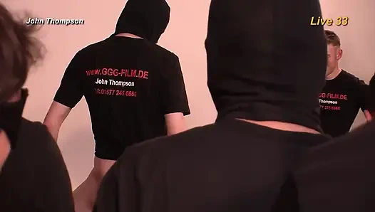 Ggg John Thompson - Julia Live 33 Wild Gangbang Orgy
