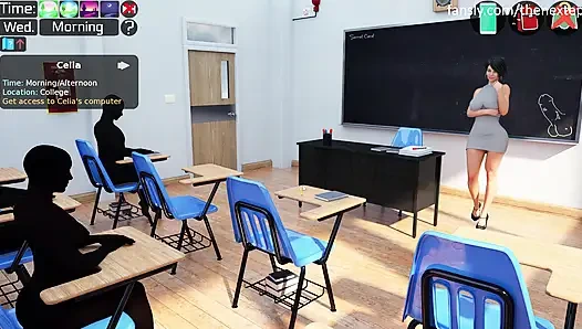 Milfy city spielthrough episode 1 - 1 szene