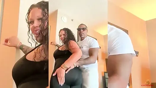 The Triple Crown King: Sexy Somali Rose Gets 3 Huge Cobra Loads From The King