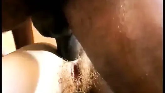 Nasty blonde MILF gets both holes rough banged by a BBC