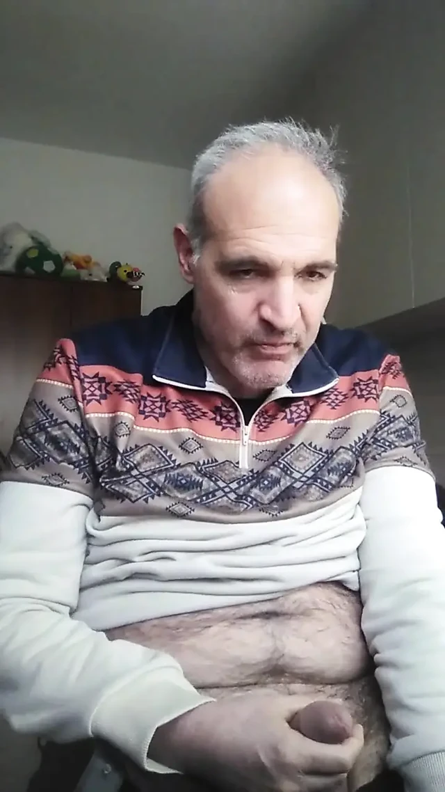 A Stepfather Teaches His Stepson to Masturbate His Teen Cock
