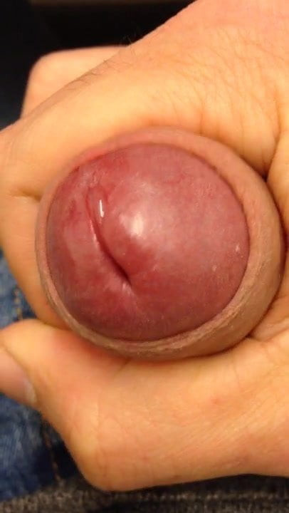 Close up precum in office