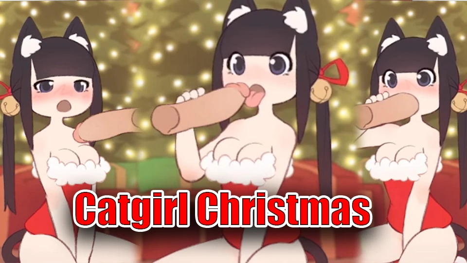 Catgirl krisamas blowjob dip throt gemaple