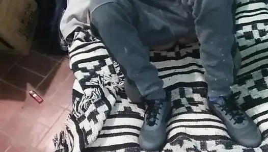 Girl with Montano Dress with the Mattress on the Floor