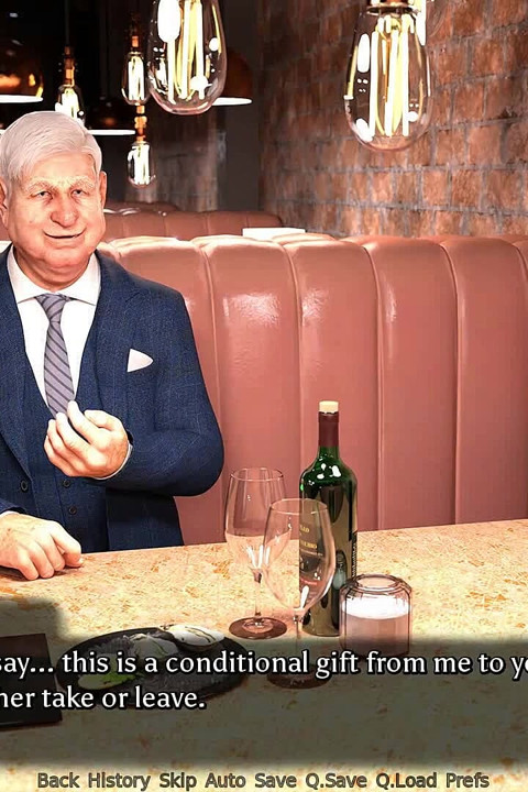A Perfect Marriage: Old Man Is Having Dinner with Hot Married Blonde MILF - Episode 48