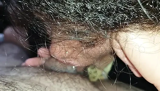 SURPRISE CREAMPIE, SLUT SUCKED SO HARD SHE MADE THE CUCKOLD CUM