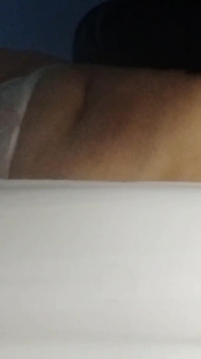 Powerful moment from "Guy wearing sexy little white thong panties gets his nipples licked by woman Female on Male underwear"