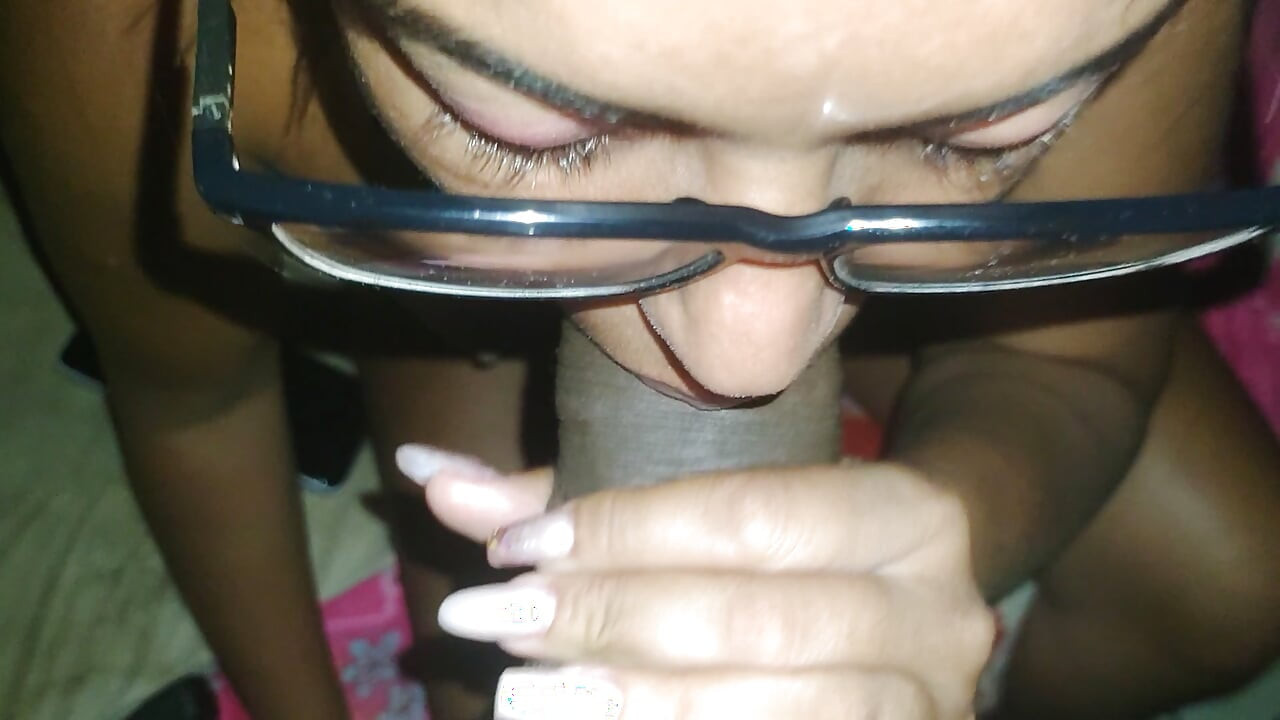 Very wet blowjob from this hottie