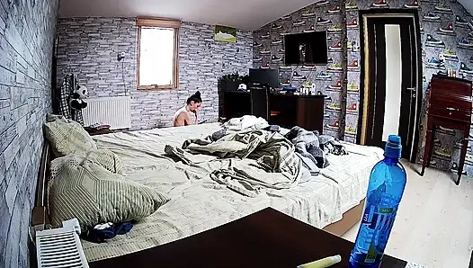 Stella Solo Full Naked Workout – Real Homemade Amateur