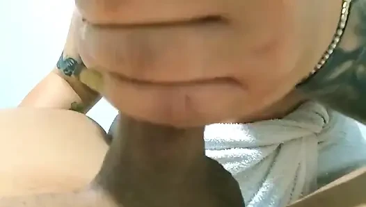Latina Gives Herself Completely in a Relentless Blowjob