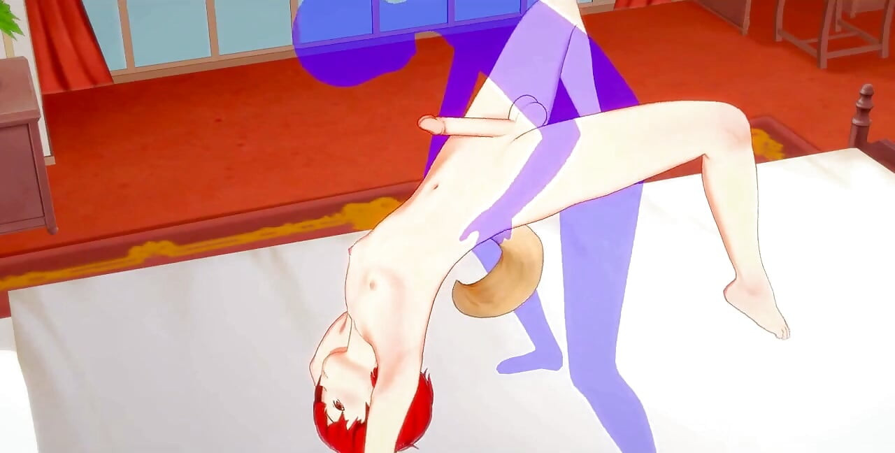 Yaoi Femboy - Shiro Фембой без презерватива дважды