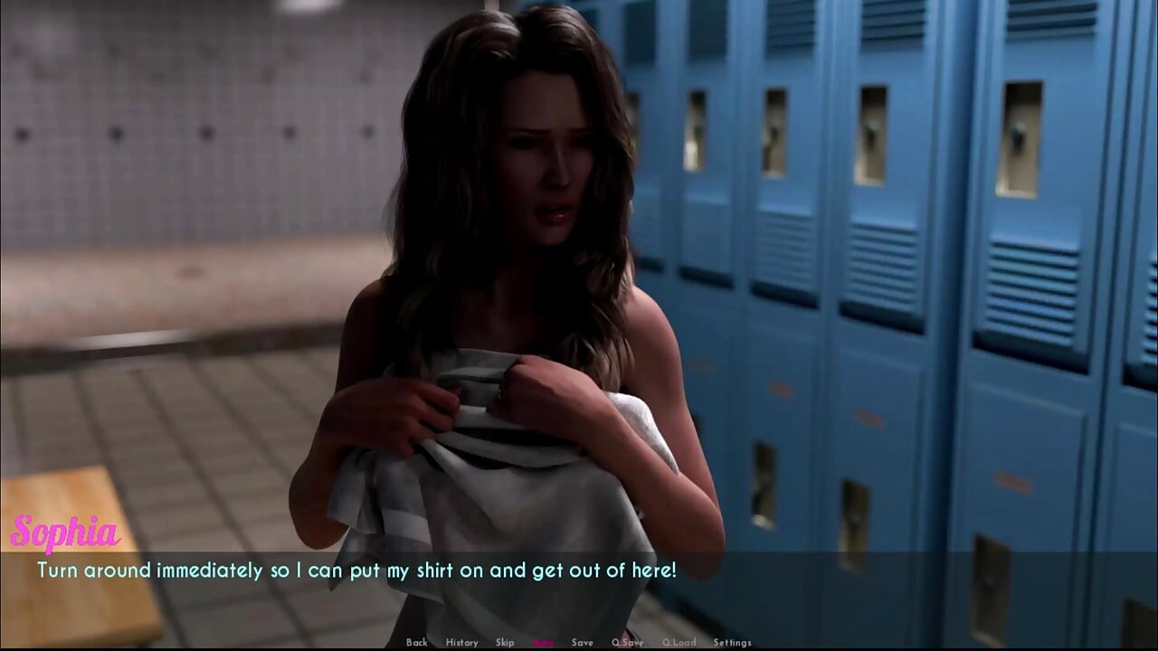 Awam - Day 15 - Free - Part 3 - Sophia Saw a BBC Cock While Shower