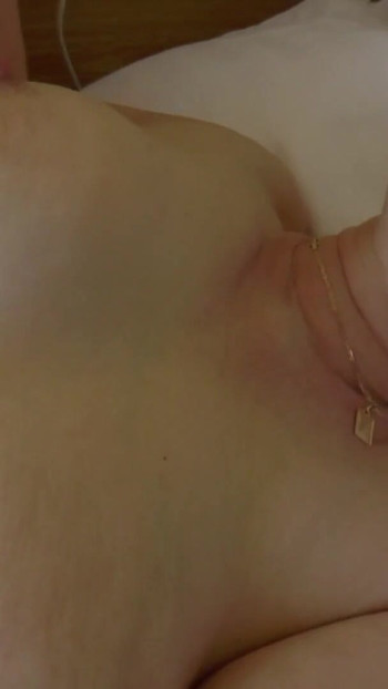 Memorable moment from "Granny gets fucked hard and then gets cum on her tits"