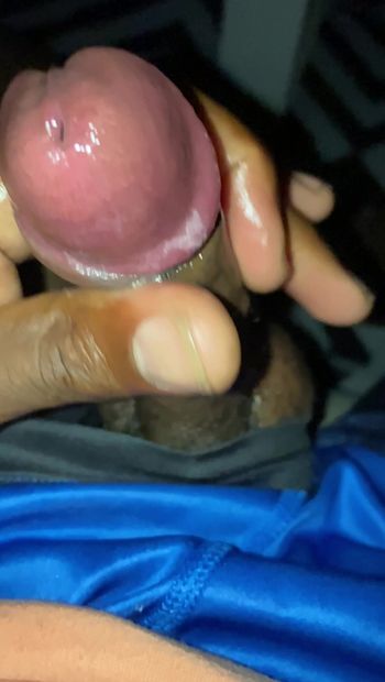 BBC Offers Thick Midnight Cumshot on the Back Patio
