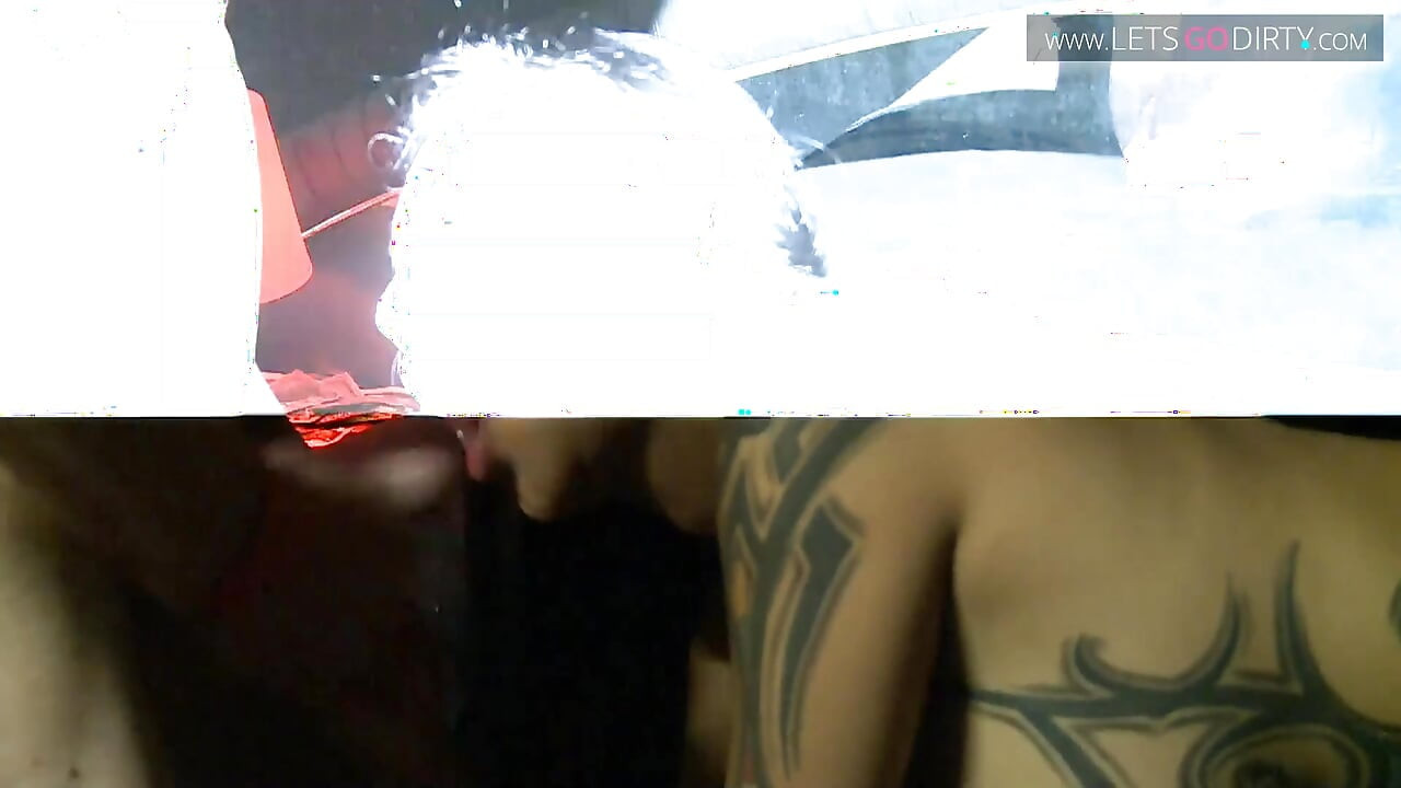 Sexy girl gets fucked hard while she gives a deepthroat blowjob