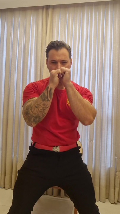 Sexy Firefighter Performs Full Striptease and Cum in His Underwear