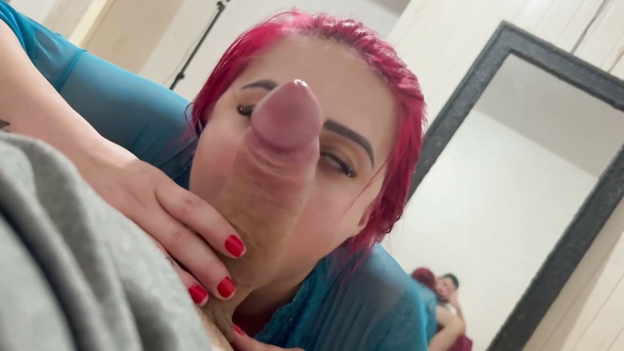 POV BLOWJOB - The White-Eyed Succubus Camila Vegas Sucks Deliciously on Halloween