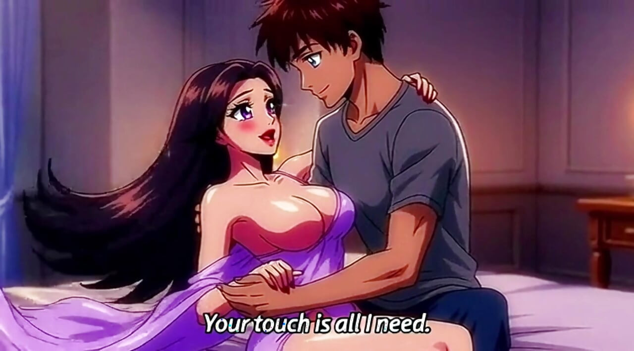 Stepson massage hot stepmom big boobs and end with fucking hard