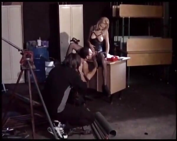 Perfect Blonde Secretary Got Fucked by Her Boss in Front of Her Hubby