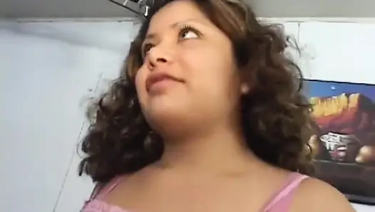 Condomed older dude fucks pregnant latina then she climbs on top to mount him