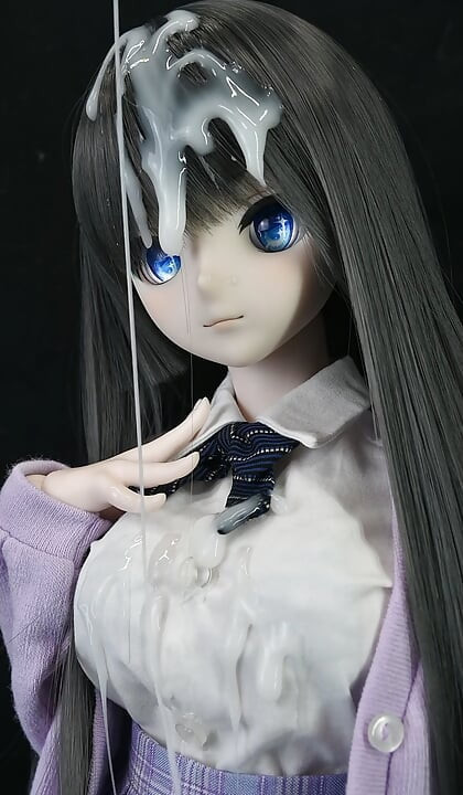 ドールぶっかけ1