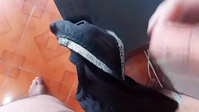I steal my neighbor's thongs and masturbate with them final fail opps
