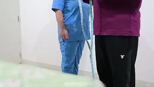 Indian nurse Tina bhabhi having sex with tailor