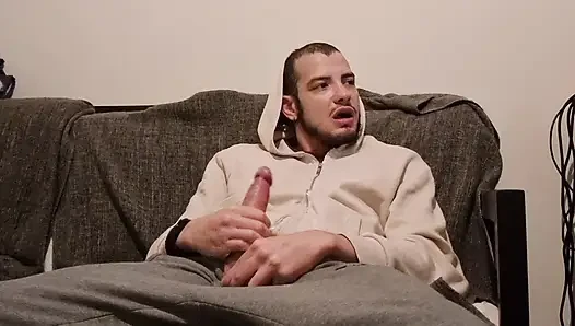 A Good Cumshot Before Go to Sleep
