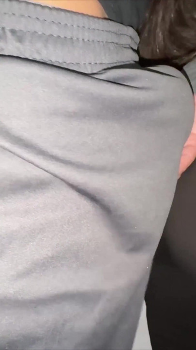 She Grabs a Stranger's Dick