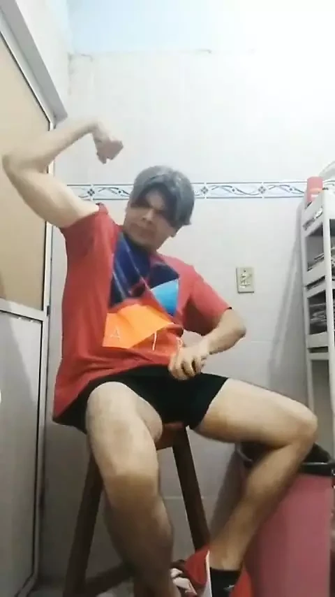 My Cock In Red Shorts