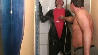 Annadevot - Punishment in the pvc suit