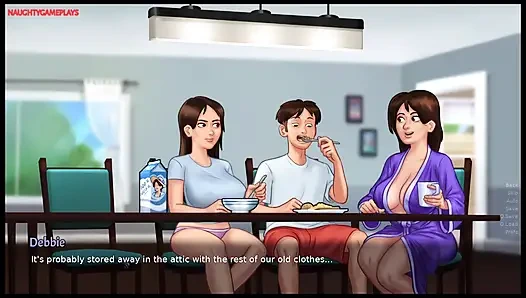 Summertime saga teil 29 von Dark Der Stiefschwester weiß, wie man einen riesigen schwanz, muschi-creampie reitet