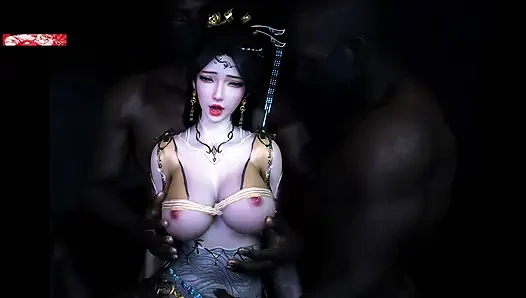 Animierte Göttin der wilden nächte - 3D-animation hentai