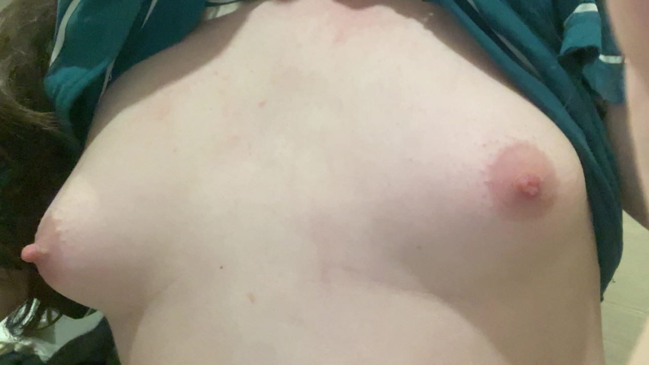 I touch my chest