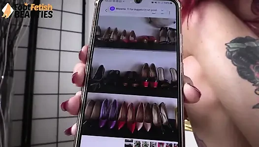 The Perfect Mistress and Slave Experience by a Dominating Redhead