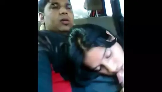 GF sucking cock inside car full vid. on indiansxvideo . com