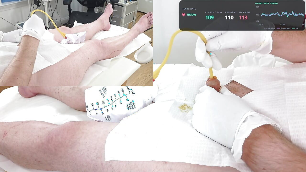 Calm and smooth 18 French Foley Insertion