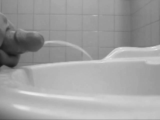 HUGE cumload in the sink - 10+ shots