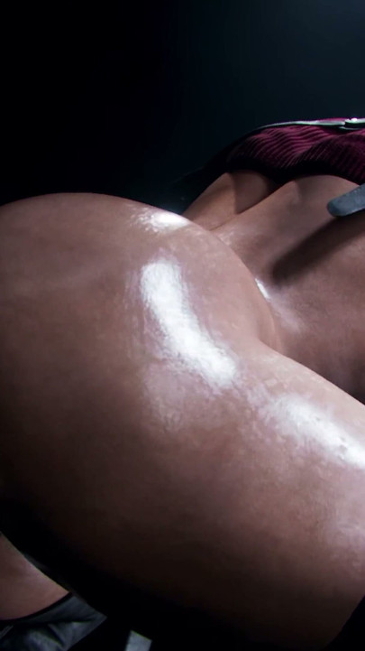Ada Wong 익스트림 큰 딜도 섹스 기계 신음과 애널 섹스 - 3D 애니메이션