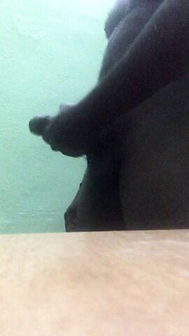 Black cock masturbation