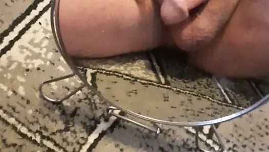 Rubber pussy play