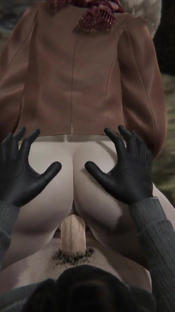 Powerful moment from "Hentai Resident evil 4 remake Ashley l 3d animation"