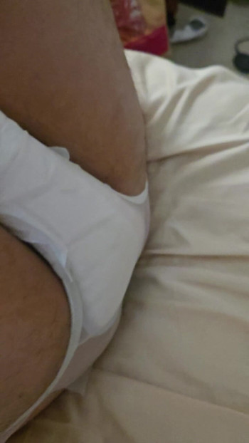 穿了一身的内裤