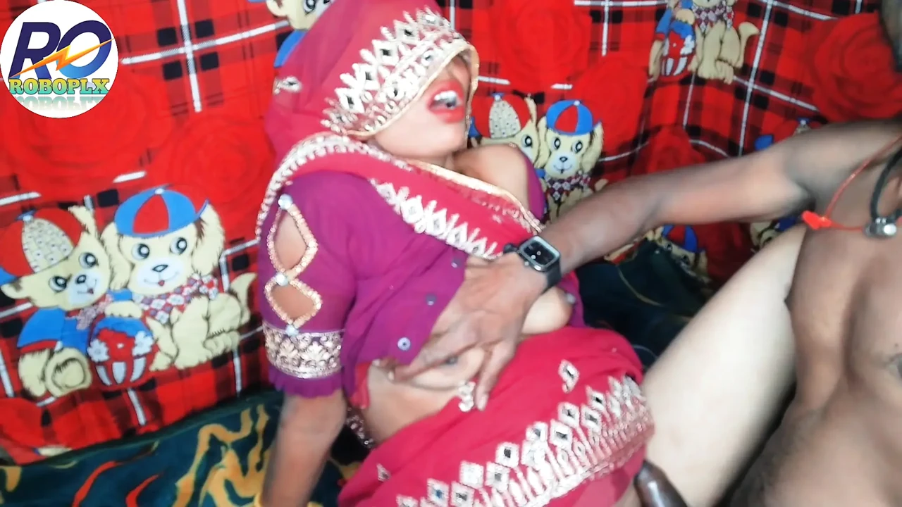Sex with stepmother's younger sister, lifting the red saree and secretly going to the village for a wedding with the stepson, full video