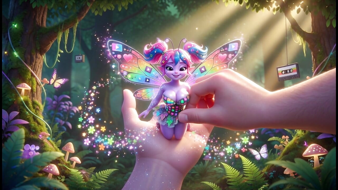 Met a Tiny Forest Fairy We Had Wild Fun Together