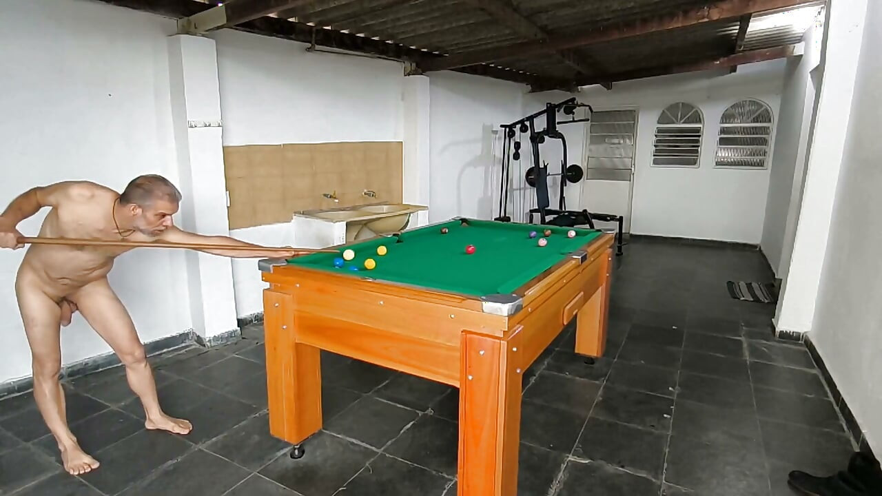 Guy Playing Naked