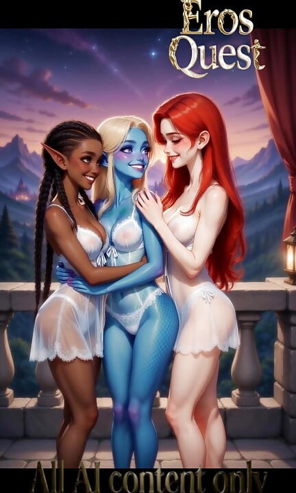 ErosQuest - Zorra the Red Blade - Sapphic Pleasures - Soft Erotic - AI Content