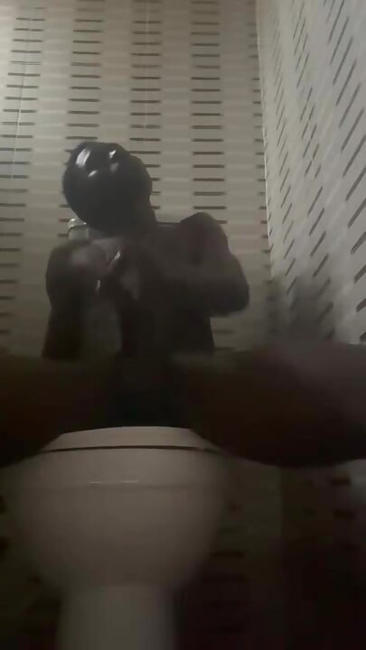 Short One in Toilet