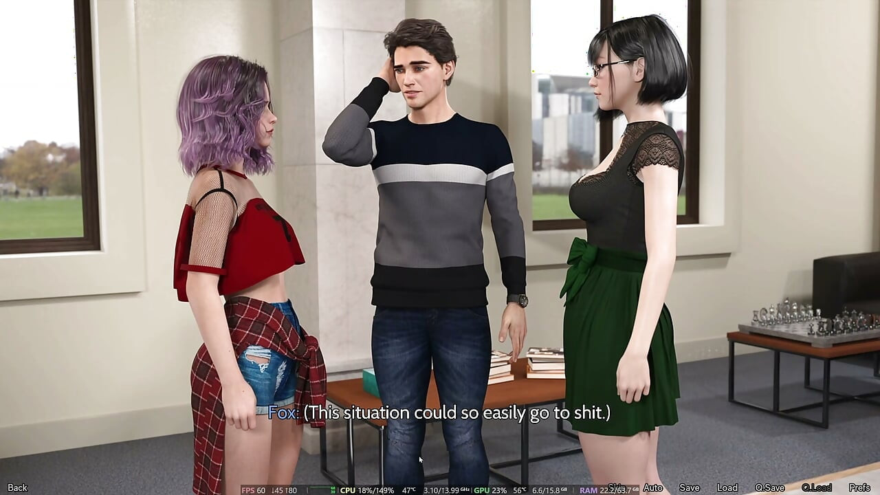 FreshWomen - Sezon 1 Odcinek 4 Część 3  3D Animated Porn GamePlay Pełna historia