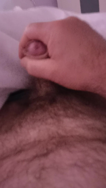 Early morning wank.